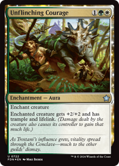 Unflinching Courage (FDN-722) - Foundations: (enchantment) Foil