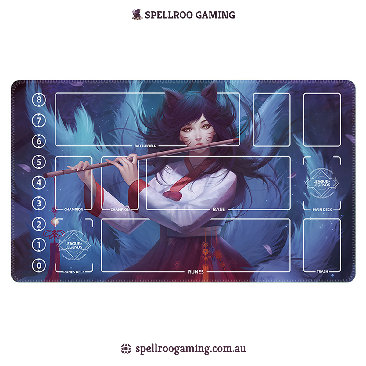Riftbound: League of Legends TCG: Single Playmat (3mm) – Ahri 4 – English