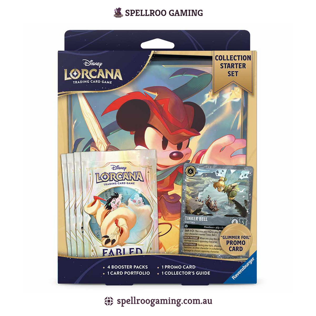 Disney Lorcana TCG: Set 9 - Fabled Collection Starter Set – English