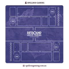Riftbound: League of Legends TCG: Two-Player Playmat (3mm) - Map - English