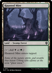 Haunted Mire (BLC-311) - Bloomburrow Commander