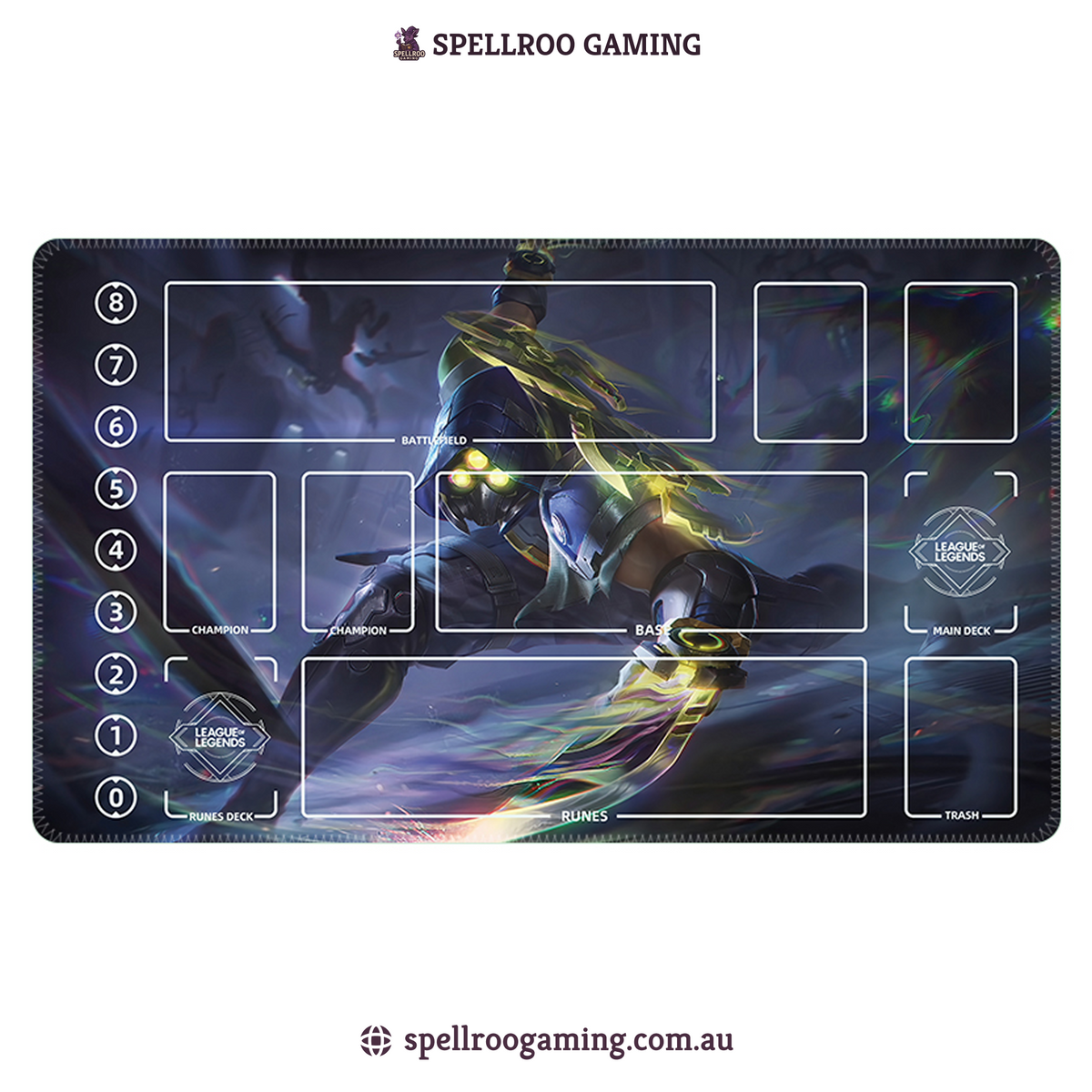 Riftbound: League of Legends TCG: Single Playmat (3mm) – Zed 1 – English