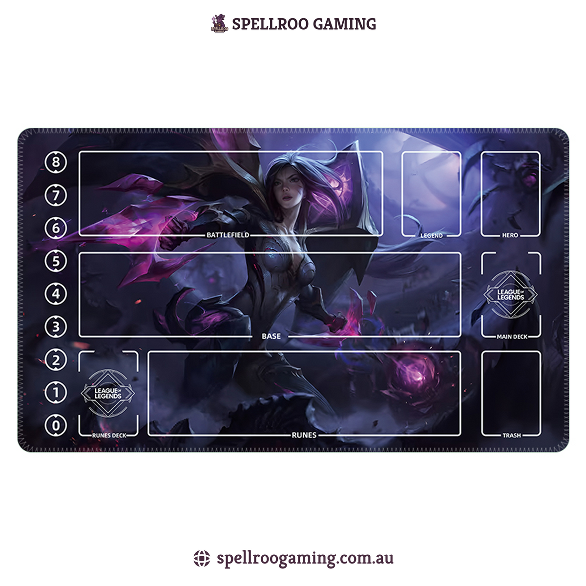 Riftbound: League of Legends TCG: Single Playmat (3mm) – Kaisa 1 – English