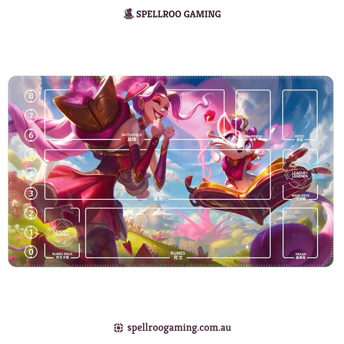 Riftbound: League of Legends TCG: Single Playmat (3mm) – Jinx 5 – English