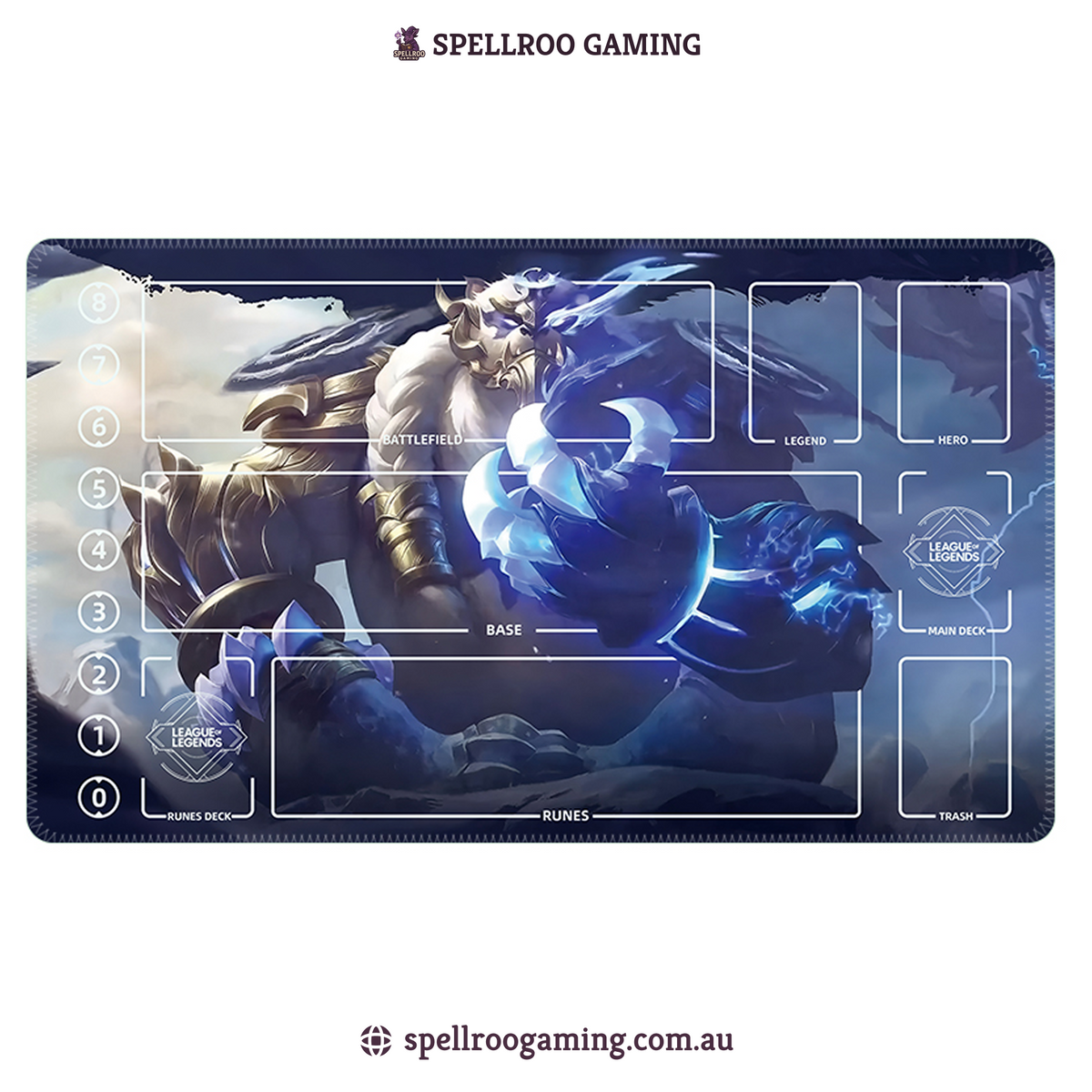 Riftbound: League of Legends TCG: Single Playmat (3mm) – Volibear 2 – English