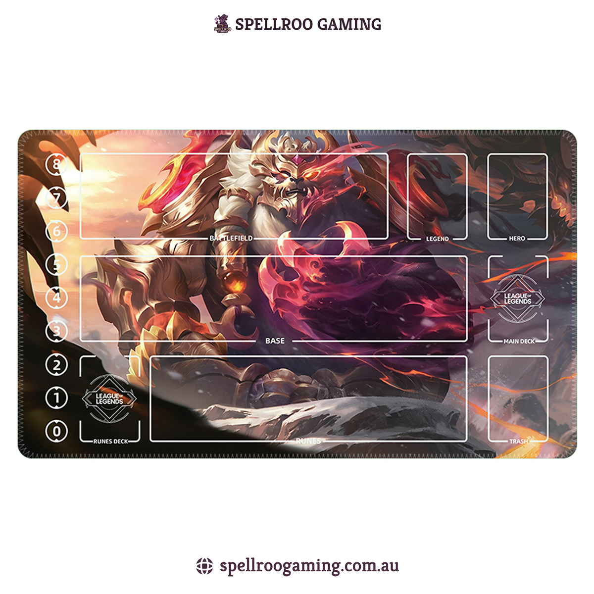 Riftbound: League of Legends TCG: Single Playmat (3mm) – Volibear 1 – English