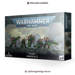 Warhammer: 40K – Necrons - Deathmarks / Immortals 2020 (5 Miniatures)