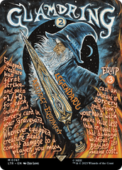 Glamdring (Borderless Poster) (LTR-747) - The Lord of the Rings: Tales of Middle-earth