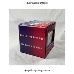 Riftbound: League of Legend TCG: Diana & Leona Deck Box - Display Window - Fits 80 Cards -  English