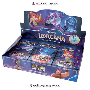 Disney Lorcana TCG: Set 4 - Ursula’s Return Booster Box – English
