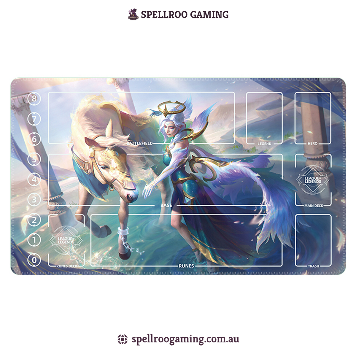 Riftbound: League of Legends TCG: Single Playmat (3mm) – Soraka 1 – English