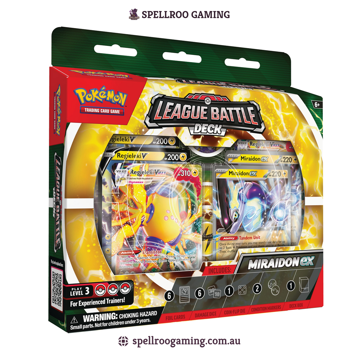 Pokemon TCG: Miraidon ex League Battle Deck - English