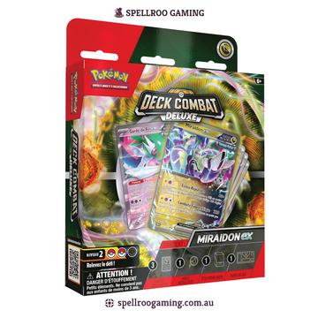 Pokemon TCG: Miraidon ex Deluxe Battle Deck - English