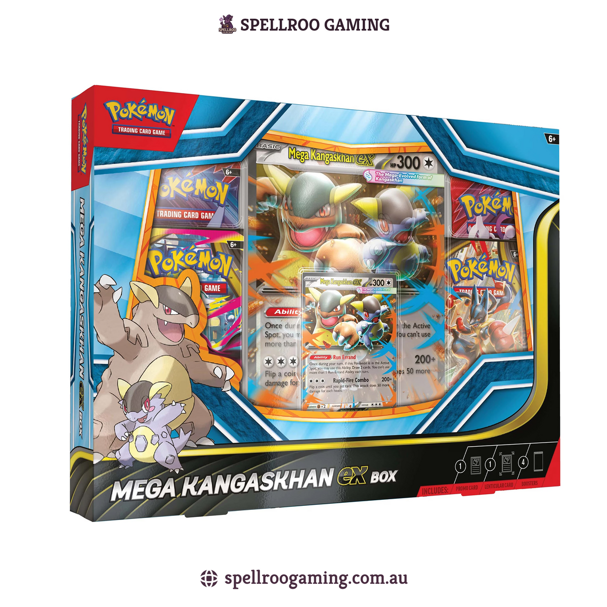 Pokemon TCG: Mega Evolution - Mega Evolution Mega Kangaskhan ex Box - English