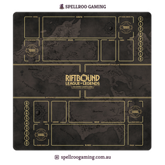 Riftbound: League of Legends TCG: Two-Player Playmat (3mm) - Map - English