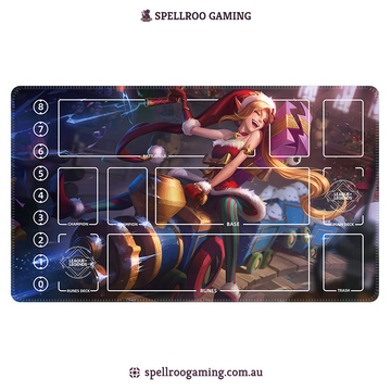 Riftbound: League of Legends TCG: Single Playmat (3mm) – Jinx 4 – English