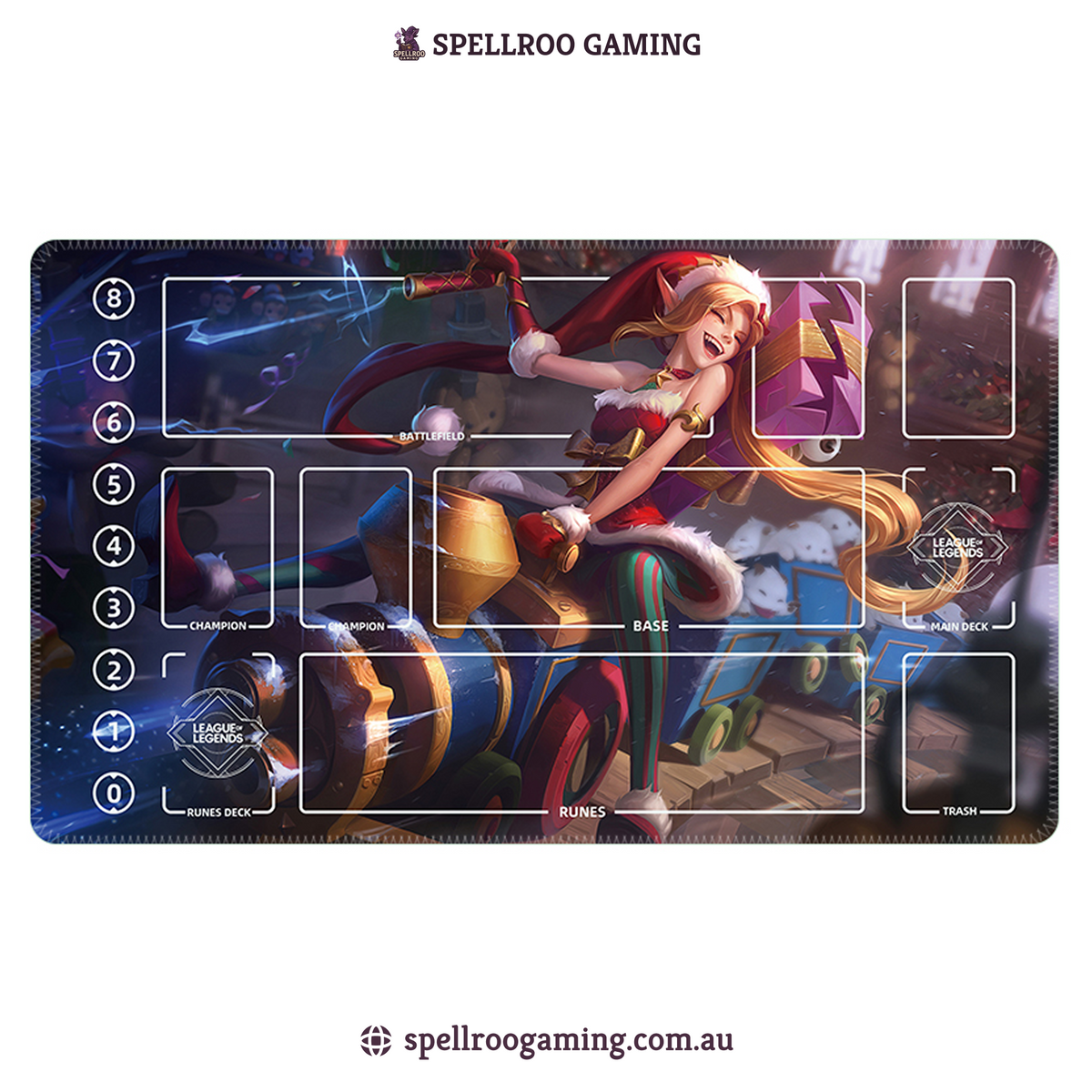 Riftbound: League of Legends TCG: Single Playmat (3mm) – Jinx 4 – English
