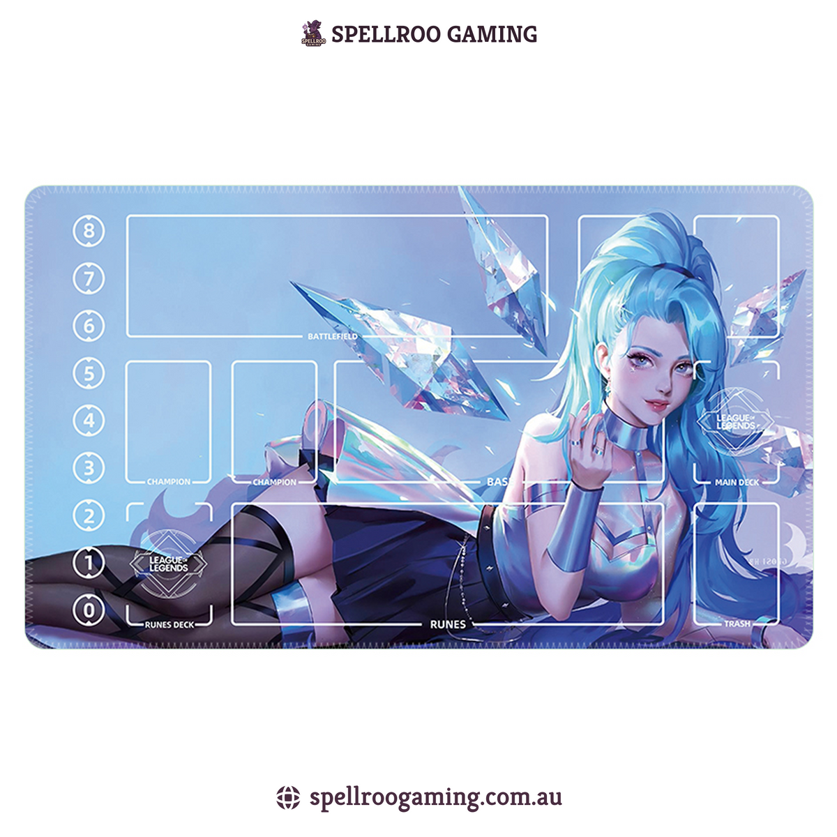 Riftbound: League of Legends TCG: Single Playmat (3mm) – Jinx 3 – English