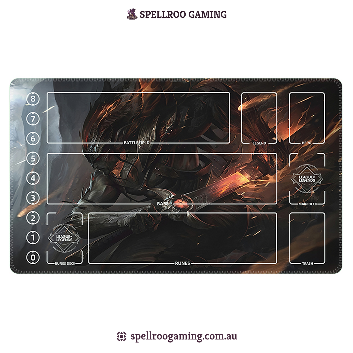 Riftbound: League of Legends TCG: Single Playmat (3mm) – Yasuo 1 – English