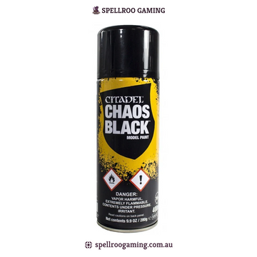 Warhammer: Citadel Spray Paint – Chaos Black