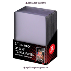 Ultra Pro: Regular Topload Card Holders - Standard Size (3 x 4) - 25 Packs - 35PT