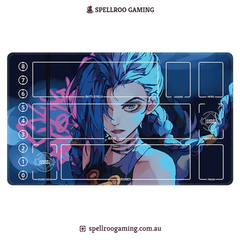 Riftbound: League of Legends TCG: Single Playmat (3mm) – Jinx 9 – English