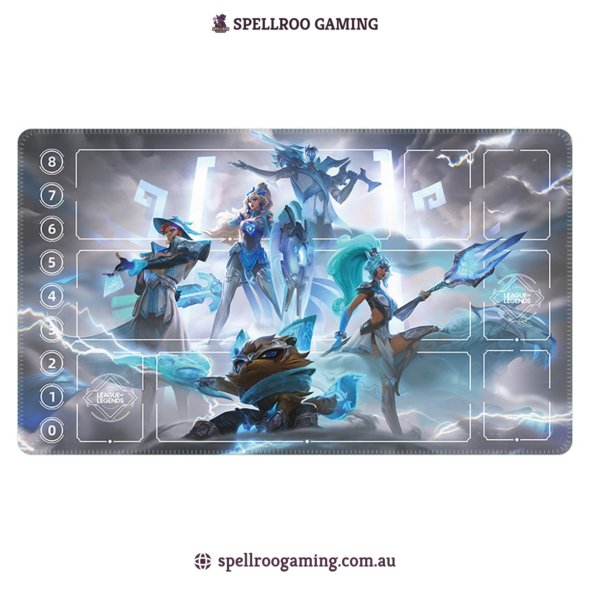 Riftbound: League of Legends TCG: Single Playmat (2mm) – World Championship – English