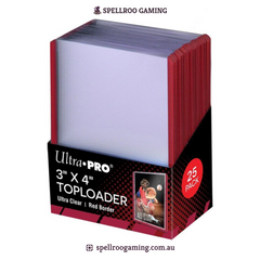 Ultra Pro: Regular Topload Card Holders - Standard Size (3 x 4) - 25 Packs - 35PT