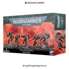 Warhammer: 40K – Chaos Space Marines – Raptors / Warp Talons (5 Miniatures)
