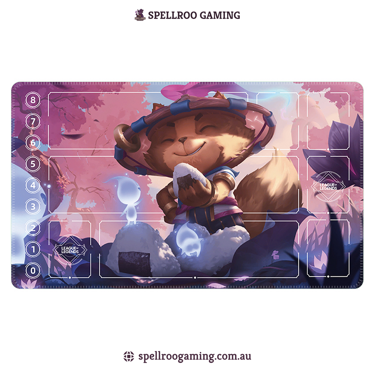 Riftbound: League of Legends TCG: Single Playmat (2mm) – Blossom Teemo – English