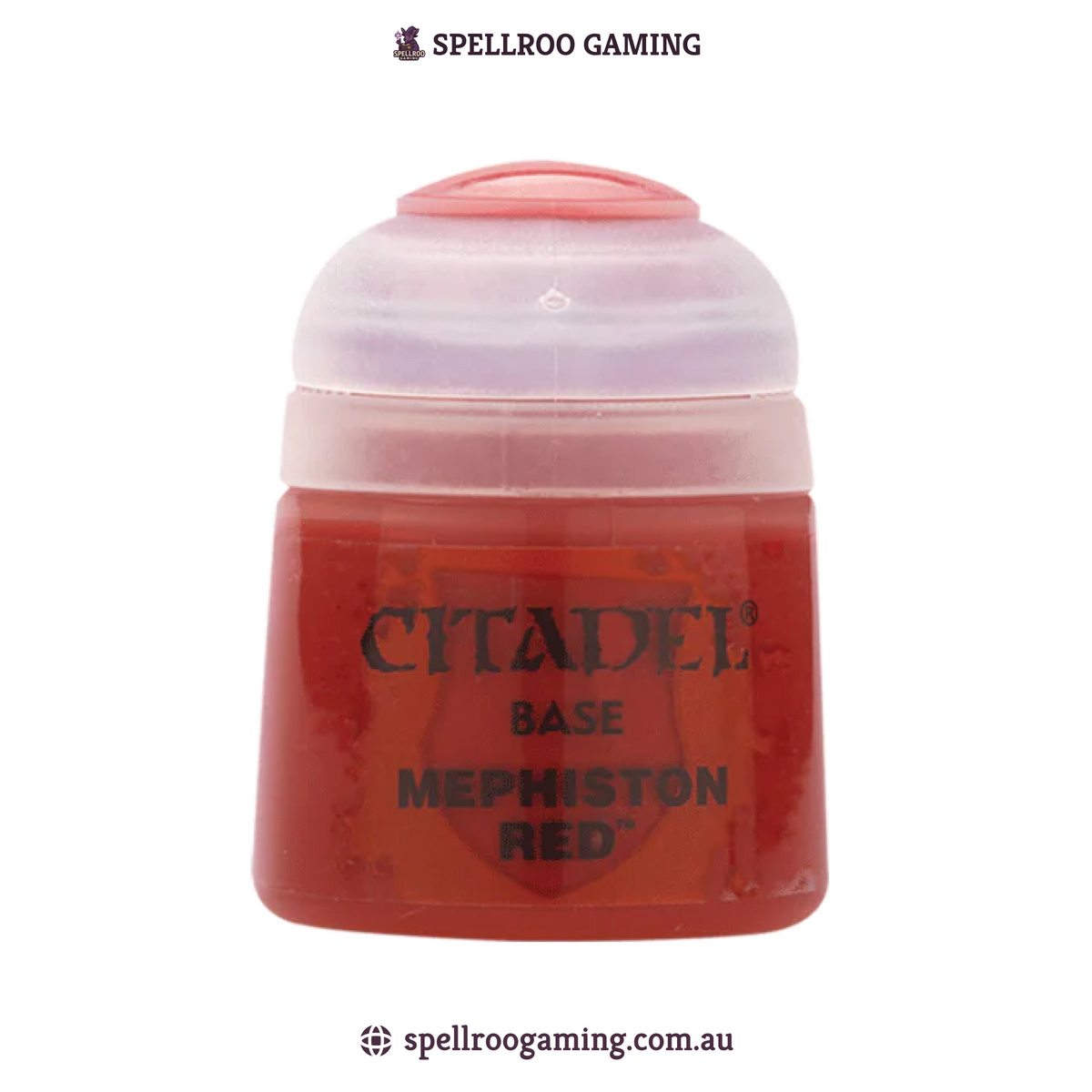Warhammer: Citadel Base – Mephiston Red