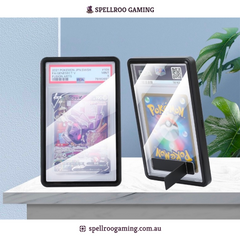 Magnetic Acrylic PSA Slab Protector: Suitable for PSA/CGC - UV Protection - Stand - 35PT