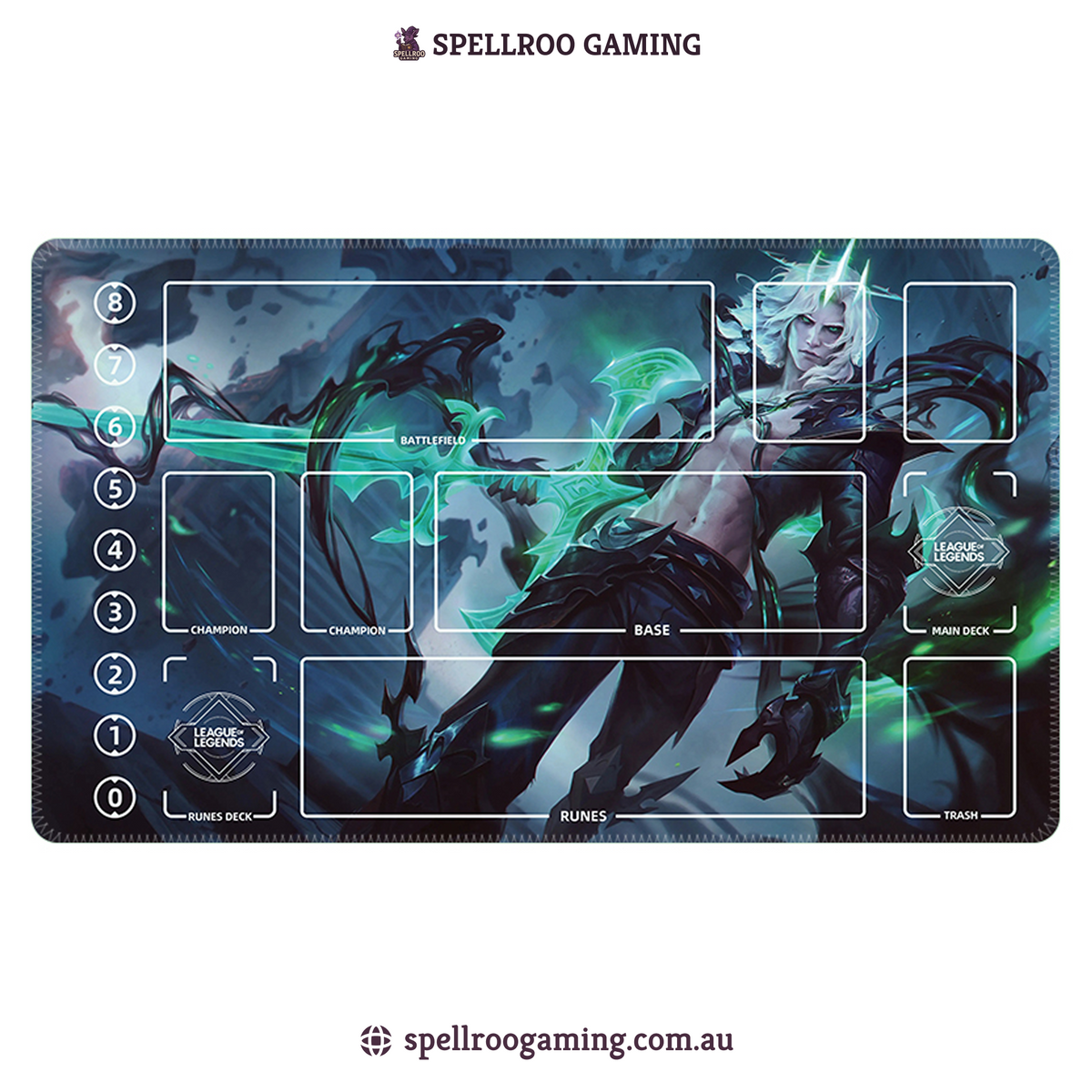 Riftbound: League of Legends TCG: Single Playmat (3mm) – Viego 1 – English