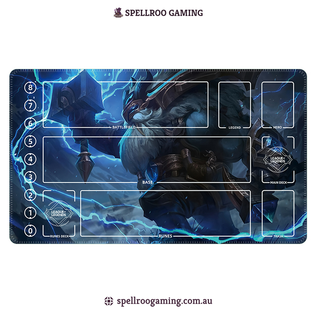 Riftbound: League of Legends TCG: Single Playmat (3mm) – Ornn 1 – English