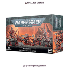 Warhammer: 40K – World Eaters – Khorne Berzerkers (10 Miniatures)