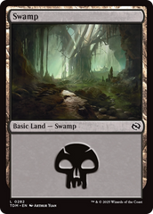 Swamp (0282) (TDM-282) - Tarkir: Dragonstorm Foil