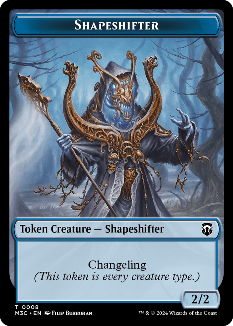 Shapeshifter (TM3C-008) - Modern Horizons 3 Commander Tokens Foil