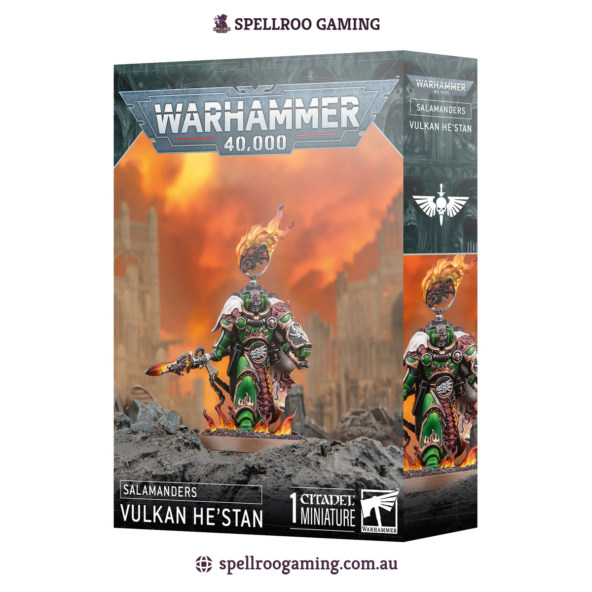 Warhammer: 40K – Salamanders - Vulkan He'Stan (1 Citadel Miniatures)