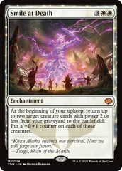 Smile at Death (TDM-024) - Tarkir: Dragonstorm: (enchantment) Foil
