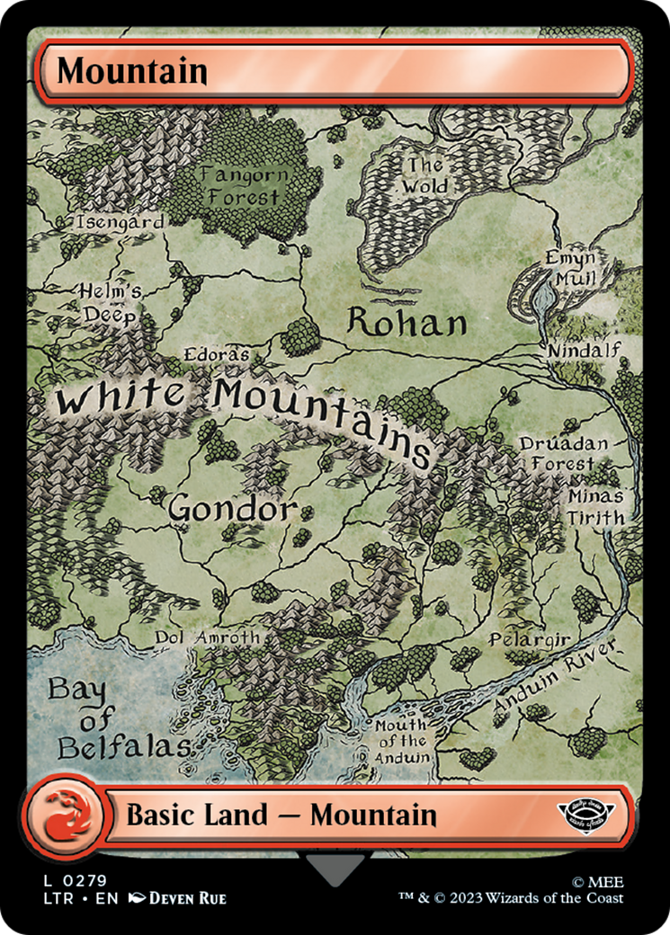 Mountain (0279) (LTR-279) - The Lord of the Rings: Tales of Middle-earth