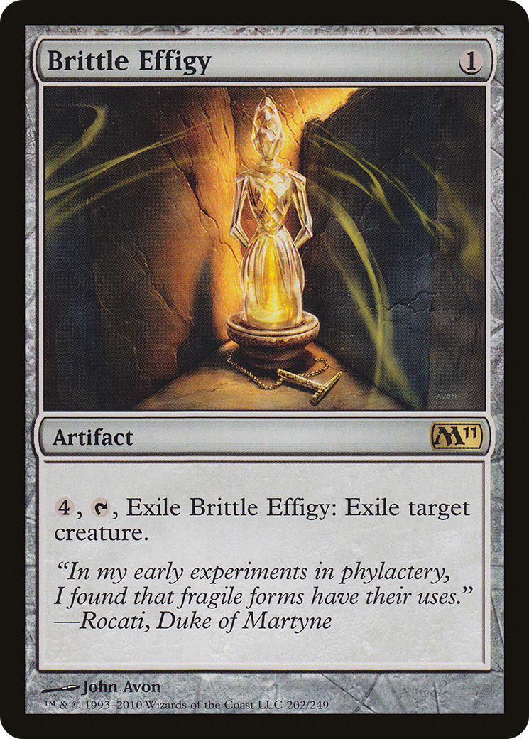 Brittle Effigy (M11-202) - Magic 2011 Foil