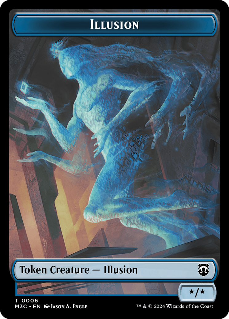 Illusion (TM3C-006) - Modern Horizons 3 Commander Tokens Foil
