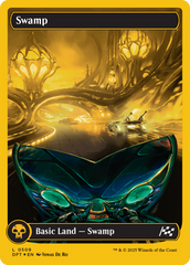Swamp (0509) (First-Place Foil) (DFT-509) - Aetherdrift: (Full Art) Foil