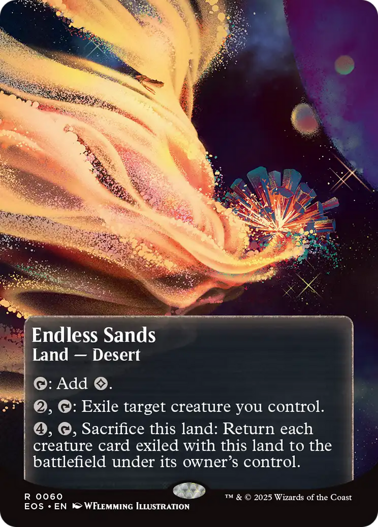Endless Sands (0060) (Borderless) (EOS-060) - Edge of Eternities: Stellar Sights