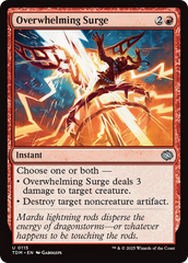 Overwhelming Surge (TDM-115) - Tarkir: Dragonstorm