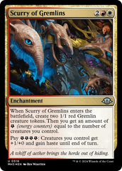 Scurry of Gremlins (Ripple Foil) (MH3-516) - Modern Horizons 3 Foil