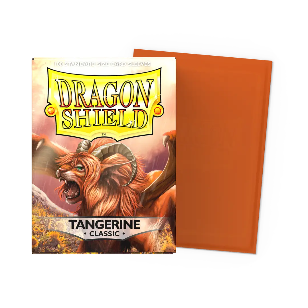 Dragon Shield: Classic - Tangerine - Standard Size - 100 Sleeves