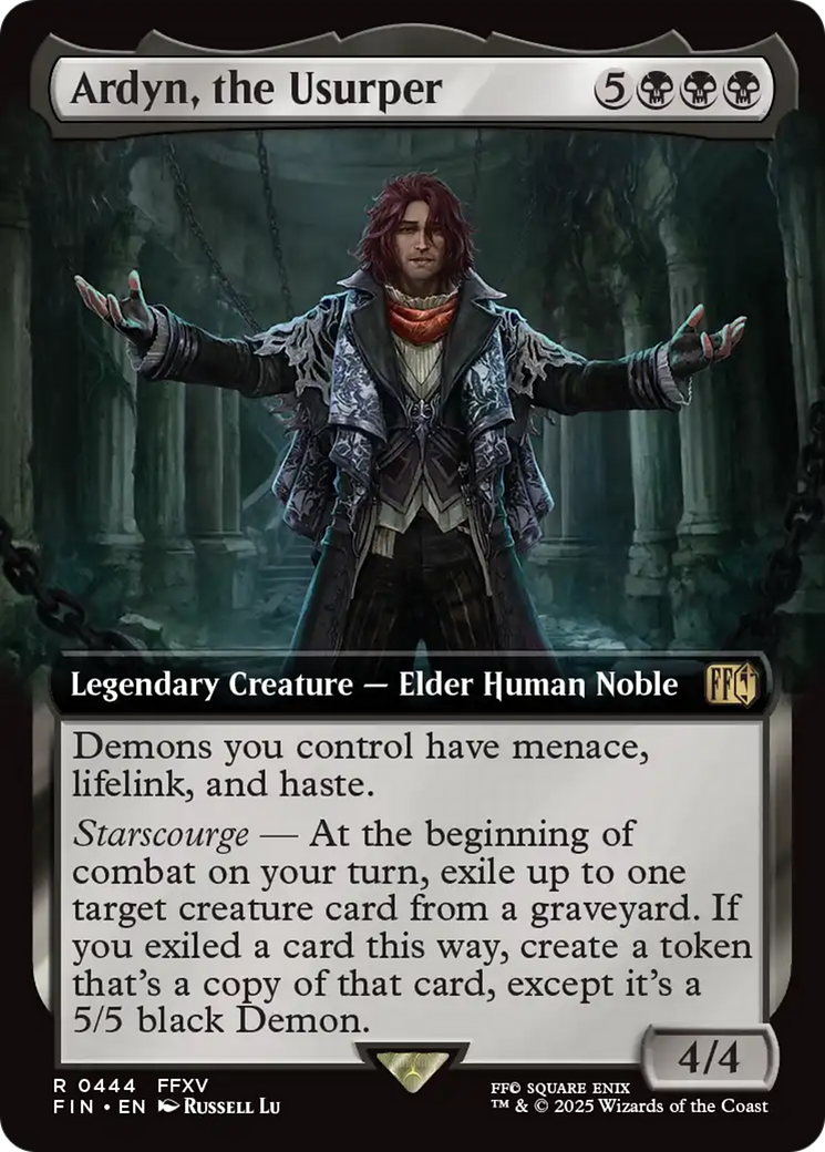 Ardyn, the Usurper (Extended Art) (FIN-444) - FINAL FANTASY: (Extended Art) Foil