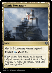 Mystic Monastery (BLC-318) - Bloomburrow Commander