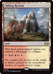 Clifftop Retreat (TDC-351) - Commander: Tarkir: Dragonstorm
